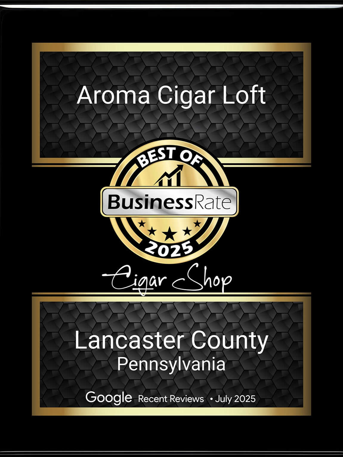 $10 for $20 at Aroma Cigar Loft