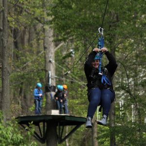 Pumpkin Smashing Zip Line Excursion at Refreshing Mountain!