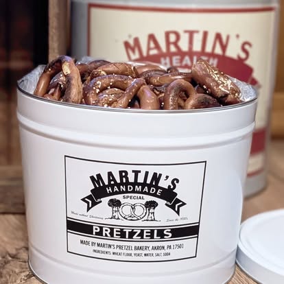 $10 for $20 at Martin’s Pretzel Bakery in Akron