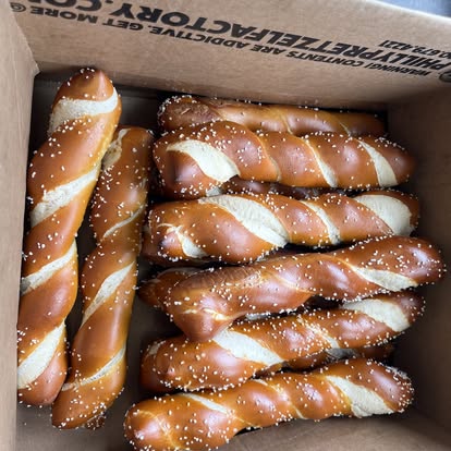 $10 for $20 at Philly Pretzel Factory in Hummelstown