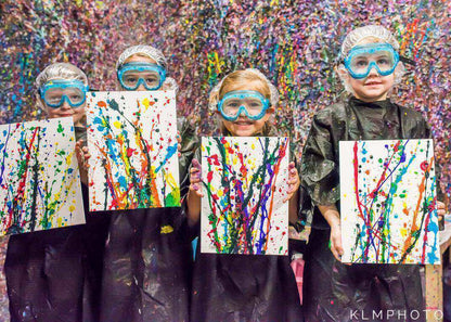 $50 for $100 on Paint Splattering Fun for 4 at Pinspiration